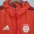 Jaqueta Corta Vento Bayern de Munique 21/22 Adidas - Vermelha e Preta - Tiger Sports | A Loja dos Torcedores e Amantes do Futebol!