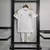Kit Infantil Itália 125 anos 2023/24 Adidas - Branco e Dourado