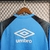 Camisa Grêmio Pré-Jogo 23/24 Torcedor Umbro - Azul Celeste e Preta na internet