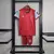 Kit Infantil West Ham I 23/24 Umbro - Vinho e Azul Celeste
