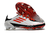 Chuteira Adidas F50 Ghosted Adizero.1 FG Campo - Branca e Vermelha