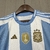 Kit Infantil Argentina I 2024/25 Adidas - Branco e Azul (+ Patch Campeão Copa Mundo 2022) - Tiger Sports | A Loja dos Torcedores e Amantes do Futebol!