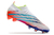 Imagem do Chuteira Adidas Predator Edge.1 Low FG Campo - Branca, Azul e Laranja