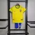 Kit Infantil Brasil I 1998 Nike - Amarelo e Azul