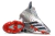 Chuteira Adidas Predator Freak+ FG Campo - Prata e Vermelha - comprar online