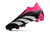 Chuteira Adidas Predator Accuracy+ FG Campo - Preta e Rosa - loja online