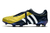 Chuteira Adidas Predator Pulse.1 FG Campo - Amarela e Azul - Tiger Sports | A Loja dos Torcedores e Amantes do Futebol!