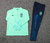 Conjunto Agasalho Brasil 2022/23 Treino Nike - Azul Água Marinha