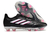 Chuteira Adidas Copa Pure.1 FG Campo - Preta e Rosa