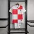 Kit Infantil Croácia I 2024/25 Nike - Branco e Vermelho