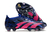 Chuteira Adidas Predator Accuracy.1 Low FG Campo - Azul e Rosa