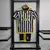 Kit Infantil Juventus I 23/24 Adidas - Preto, Branco e Amarelo