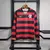 Camisa Flamengo I 2008/2009 Manga Longa Retrô Nike - Vermelha e Preta - comprar online