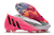 Chuteira Adidas Predator Edge.1 FG Campo - Branca e Rosa