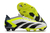 Chuteira Adidas Predator Accuracy.1 Low FG Campo - Branca e Verde