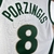 Regata Boston Celtics n°8 Kristaps Porzingis "City Edition" 23/24 Nike - Branca - Tiger Sports | A Loja dos Torcedores e Amantes do Futebol!