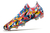 Chuteira Adidas Predator Edge.1 Low FG Campo - Azul e Amarelo - loja online