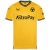 Camisa Wolverhampton I 23/24 Torcedor Castore - Amarelo-Alaranjado (Âmbar)