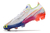 Chuteira Adidas Predator Edge.1 Low FG Campo - Branca, Azul e Laranja - loja online