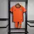 Kit Infantil Holanda I 2024/25 Nike - Laranja