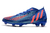 Chuteira Adidas Predator Edge.1 FG Campo - Azul e Rosa - Tiger Sports | A Loja dos Torcedores e Amantes do Futebol!