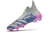 Chuteira Adidas Predator Freak+ FG Campo - Cinza, Rosa e Azul - loja online
