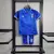 Kit Infantil Itália I 2023/24 Adidas - Azul