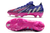 Chuteira Adidas Predator Edge.1 Low FG Campo - Azul e Rosa "UEFA Champions League" - Tiger Sports | A Loja dos Torcedores e Amantes do Futebol!