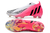 Chuteira Adidas Predator Edge+ FG Campo - Branca e Rosa - Tiger Sports | A Loja dos Torcedores e Amantes do Futebol!