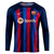 Camisa Barcelona I 22/23 Manga Longa Torcedor Nike - Azul e Grená