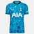 Camisa Tottenham III 22/23 Torcedor Nike - Azul Celeste e Preta