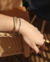 Pulseira Fita Espessa Prateado - VESSAC