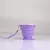 Copo dobrável de silicone