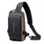 Mochila cross body impermeável e antiroubo - comprar online