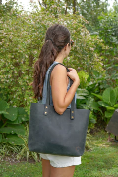 Cartera de cuero Basic - comprar online