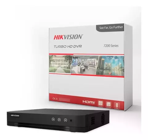 DVR HIKVISION 4 CANALES +1 Ip Ds-7204hghi-m1 Serie 7200