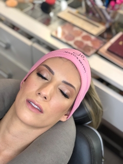 Turbante com velcro (rosa da foto esgotado)