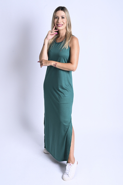 Vestido Longo Cavado - comprar online