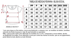 Dólmã Jeans manga 3/4 com Poá na internet