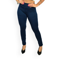 Calça Montaria Feminina Cintura Alta Com Bolsos - Lavicta Fitness