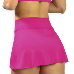 Imagem do Shorts Saia Fitness Feminino Cós Alto