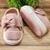Tênis Baby Crochê com Velcro - Rosa Bebê - - comprar online