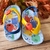 Chinelo Baby Acqua Print Formas Geométricas - Azul/Amarelo - Klin - Amorane Store | Moda Infantil