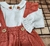 Conjunto Salopete e Blusa Linho Natural - Look Festa - Tam 2 na internet