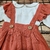Conjunto Salopete e Blusa Linho Natural - Look Festa - Tam 2 - loja online
