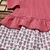 Vestido Rosê Gold Manga Longa de Tricô e Molecoton - Anjos Baby na internet