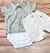 Conjunto Body com Shorts Linho - Anjos Baby - Amorane Store | Moda Infantil