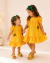 Vestido Manga Curta - Pingente Verde - Anjos Baby - comprar online