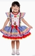 Vestido Junino Estrelas - Vermelho - Muvile