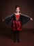 Fantasia Luxo Vampira - Vermelho - Tam 6 - comprar online